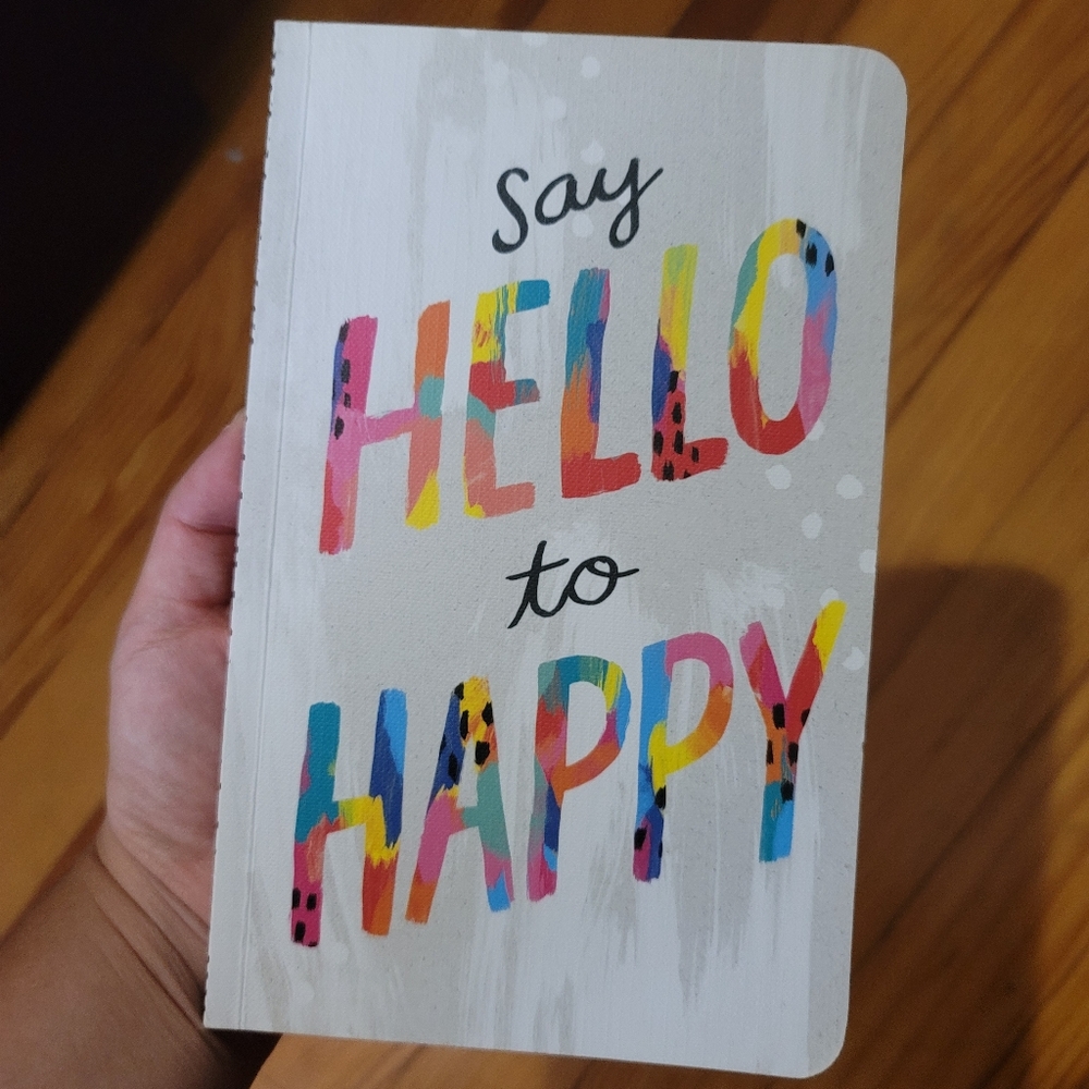 Notebook with inspirational messages 5" x 8"